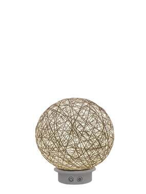 GenTek Light-Up Speaker Orb Bluetooth LED Table Lamp